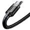 کابل تبدیل USB به microUSB باسئوس مدل CAMKLF-HG1 طول 3 متر